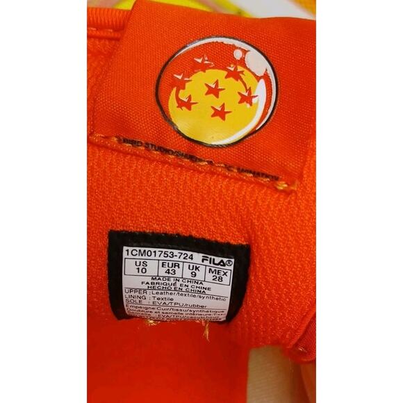 Fila Renno x DBZ Super Shenron Dragon Ball Z Men\'s US Size 10 Brand New In Box main image 13